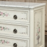 French Louis XVI Painted Commode with Carrara Marble