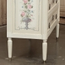 French Louis XVI Painted Commode with Carrara Marble