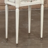 French Louis XVI Painted Commode with Carrara Marble