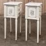 French Louis XVI Painted Commode with Carrara Marble
