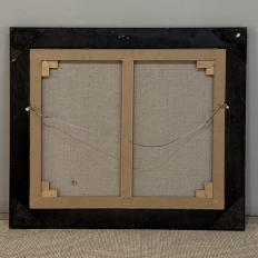 Framed Oil Painting on Canvas by P. Colson