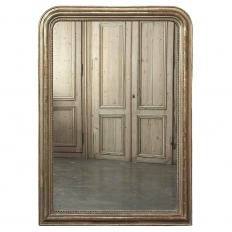 19th Century French Louis Philippe Period Giltwood Mirror