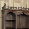 19th Century Grand French Gothic Open Bookcase ~ Bibliotheque
