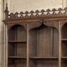 19th Century Grand French Gothic Open Bookcase ~ Bibliotheque