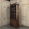 19th Century Grand French Gothic Open Bookcase ~ Bibliotheque