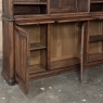 19th Century Grand French Gothic Open Bookcase ~ Bibliotheque
