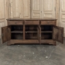 19th Century French Louis Philippe Period Walnut Buffet ~ Enfilade ~ Credenza
