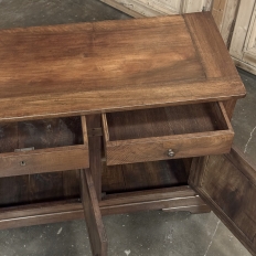 19th Century French Louis Philippe Period Walnut Buffet ~ Enfilade ~ Credenza