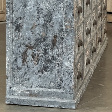 Antique Apothecary Cabinet ~ Credenza in Distressed Painted Pine