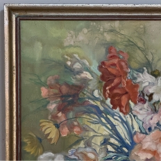 Antique Framed Oil Painting on Canvas by Euphrasia Loutchinsky (1887-1974)