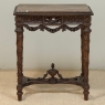 18th Century French Louis XVI Period Marble Top End Table