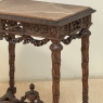 18th Century French Louis XVI Period Marble Top End Table