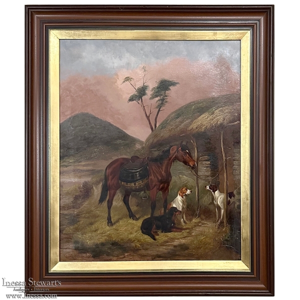 Framed Oil Painting on Canvas by Colin Graeme (1858-1910) dated 1902