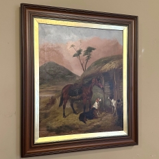 Framed Oil Painting on Canvas by Colin Graeme (1858-1910) dated 1902