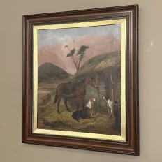 Framed Oil Painting on Canvas by Colin Graeme (1858-1910) dated 1902