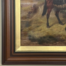 Framed Oil Painting on Canvas by Colin Graeme (1858-1910) dated 1902