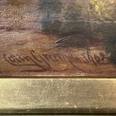 Framed Oil Painting on Canvas by Colin Graeme (1858-1910) dated 1902