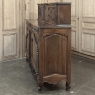 19th Century Country French Walnut Buffet a Glissant
