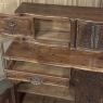 19th Century Country French Walnut Buffet a Glissant