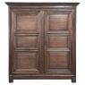 18th Century Rustic Country French Oak Armoire
