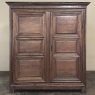 18th Century Rustic Country French Oak Armoire