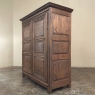 18th Century Rustic Country French Oak Armoire