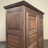18th Century Rustic Country French Oak Armoire