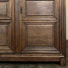 18th Century Rustic Country French Oak Armoire