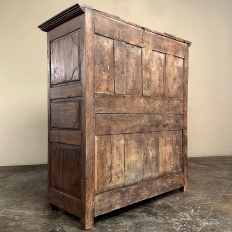 18th Century Rustic Country French Oak Armoire