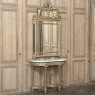 19th Century French Louis XVI Neoclassical Giltwood Mantel Mirror