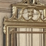 19th Century French Louis XVI Neoclassical Giltwood Mantel Mirror