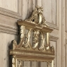 19th Century French Louis XVI Neoclassical Giltwood Mantel Mirror