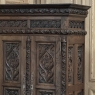 19th Century French Gothic Bonnetiere ~ Wardrobe ~ Cabinet