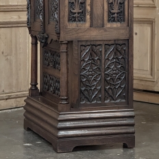 19th Century French Gothic Bonnetiere ~ Wardrobe ~ Cabinet
