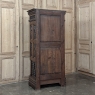 19th Century French Gothic Bonnetiere ~ Wardrobe ~ Cabinet