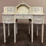 Antique Italian Neoclassical Painted Kidney-Shaped Vanity ~ Dresser