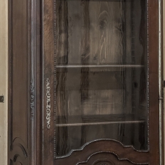 19th Century Country French Normandie Vitrine ~ Bonnetiere