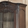 19th Century Country French Normandie Vitrine ~ Bonnetiere