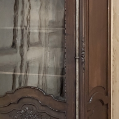 19th Century Country French Normandie Vitrine ~ Bonnetiere