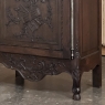 19th Century Country French Normandie Vitrine ~ Bonnetiere