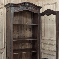 19th Century Country French Normandie Vitrine ~ Bonnetiere