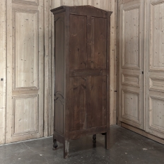 19th Century Country French Normandie Vitrine ~ Bonnetiere