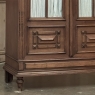 19th Century French Walnut Neoclassical Bookcase