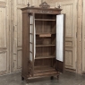19th Century French Walnut Neoclassical Bookcase