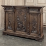 19th Century French Walnut Hunt Buffet ~ Cabinet