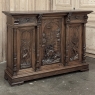 19th Century French Walnut Hunt Buffet ~ Cabinet