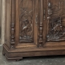 19th Century French Walnut Hunt Buffet ~ Cabinet