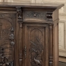 19th Century French Walnut Hunt Buffet ~ Cabinet