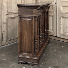 19th Century French Walnut Hunt Buffet ~ Cabinet