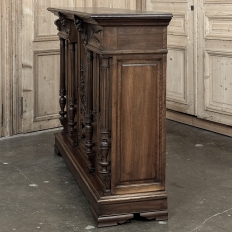19th Century French Walnut Hunt Buffet ~ Cabinet